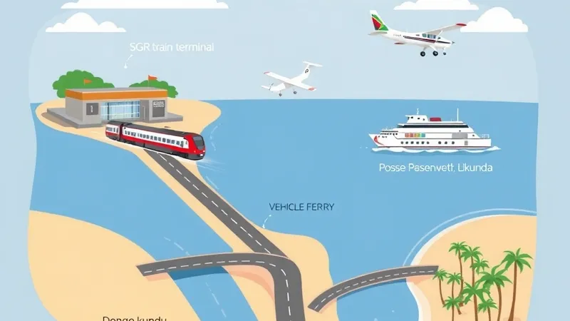 Getting to Diani: SGR Train, Flights and Likoni Ferry - Getting There Getting to Diani: SGR Train, Flights and Likoni Ferry